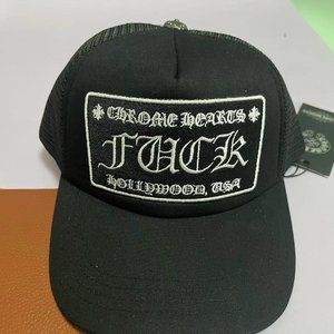 Chrome Hearts Embroidered Logo Unisex Baseball Cap